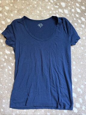 J. Crew Vintage Cotton Tee - Navy